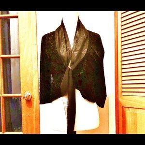 Luc Fontaine Black translucent Vest